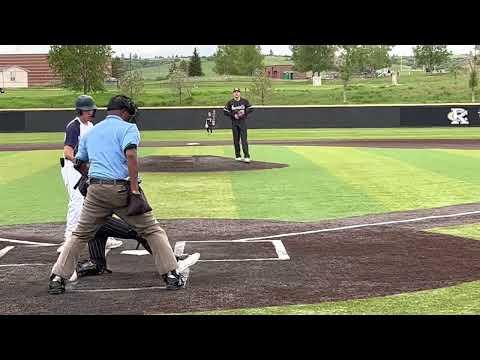 Video of Pitched 5 no hit innings; BF: 17, SO: 6, ER: 0; Colorado Summer Kickoff Tournament  June 2, 2023; Immediate Future16U 