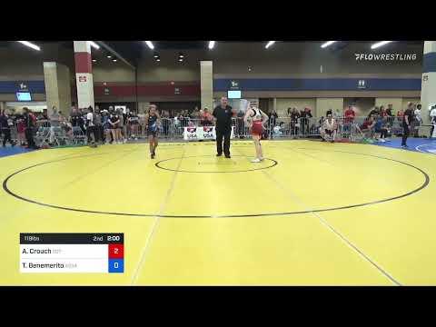 Video of 119 lbs Round of 16-Avery Crouch, Sot-C Vs Taimane Benemerito, Assassins Wrestlimg A9fd