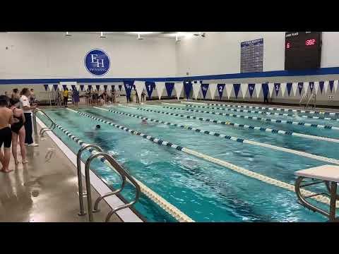Video of Luken Edwards 100 freestyle (50.33)