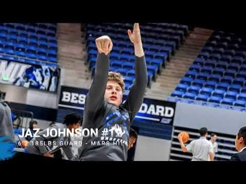 Video of Jaz Johnson - Transfer (6'2 180lb CG) 2022/23 Highlights 