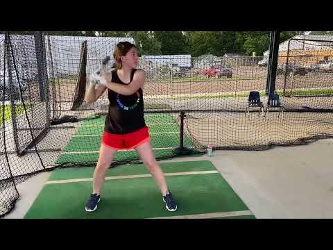Video of Batting Practice- side view