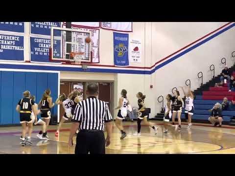 Video of 3 pointer outside shot 