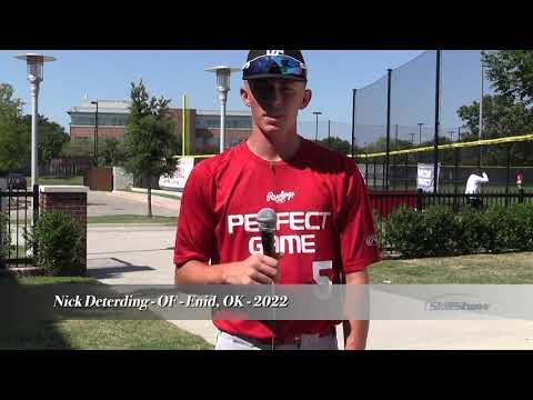 Video of Perfect Game 2020 summer
