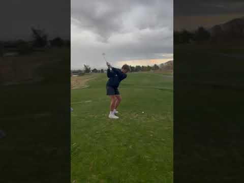 Video of 2021 golf swing 