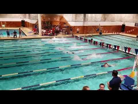 Video of 100 yd freestyle 