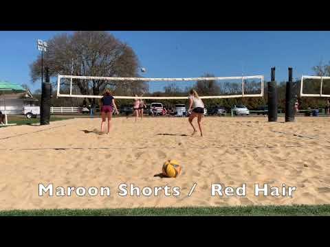 Video of BVNE beach vb qualifier- maroon shorts