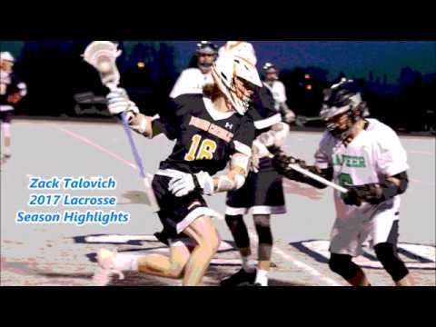 Video of Zack Talovich 2016 Fall/2017 Spring Lax Highlights