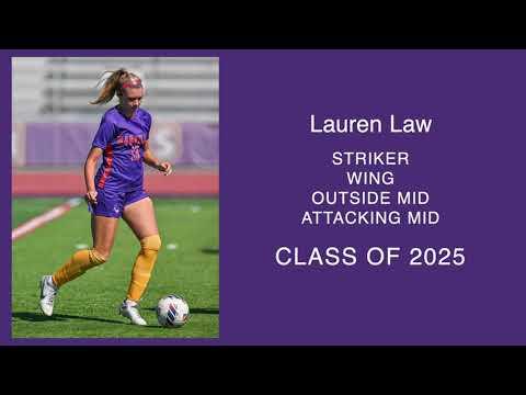 Video of Lauren Law Highlights 9_23