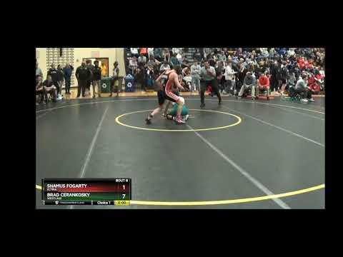 Video of Cerankosky (Westlake) v Fogarty (Elyria), OHSAA D1 Perrysburg District, Round of 16 [106 lbs]