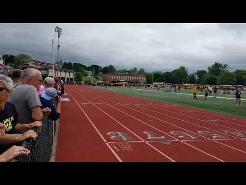 Video of Milla running state qualifiers 100m finals