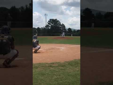 Video of Fastball warm up  90, 89