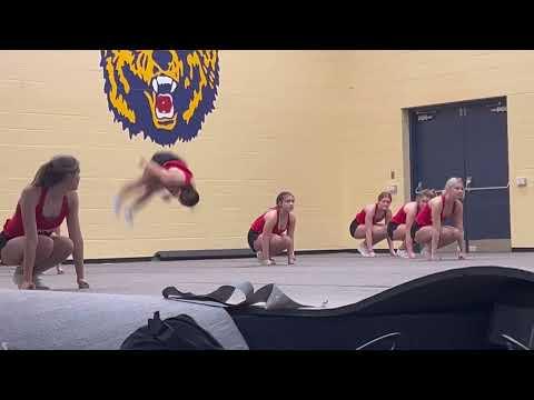 Video of Routine tumbling pass and additional tumbling