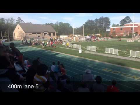 Video of Mountain Brook Invite 2013 400m Final