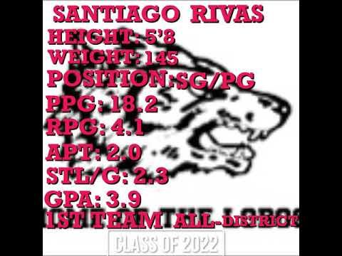 Video of 2019-2020 Santiago Rivas Sophomore Season Basketball Mixtape