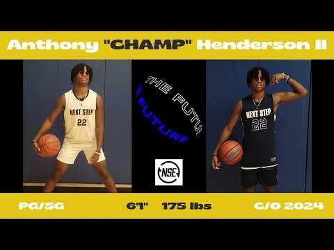 Video of Anthony "CHAMP" Henderson II - Grassroots Basketball Finale 2023