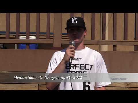 Video of Matthew shine perfect game 