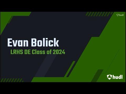 Video of Evan Bolick football sophomore season highlights