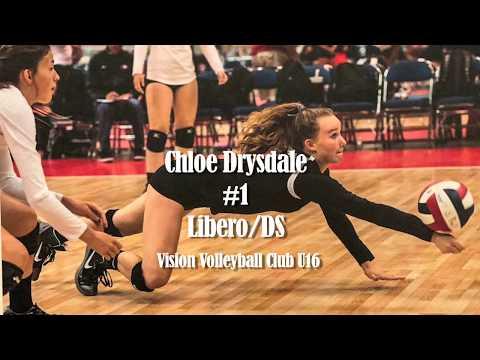 Video of Chloe Drysdale #1 Libero/DS Volleyball Highlights Class of 2020