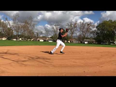 Video of Fielding Drills - spring 2018 (9th)
