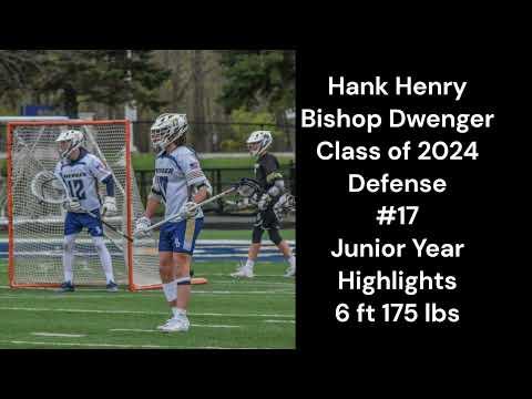 Video of Hank henry (2024) junior year highlights, spring season