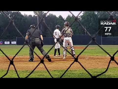 Video of Justin Coats 2022 LHP District Game Albany High vs Loranger High