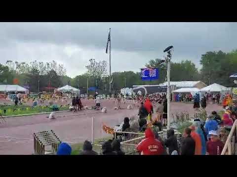 Video of Class D Womens 3200 Meter Run State Championship 