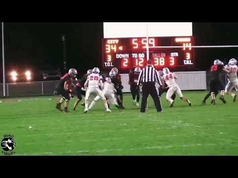 Video of Playoff Game Interception 10/29/21