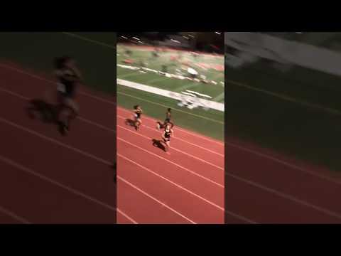 Video of Tigan Jackson: 1st place 100 meter dash 2/23/18