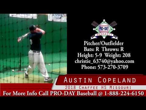 Video of PRO-DAY MO PROSPECT Austin Copeland 2018
