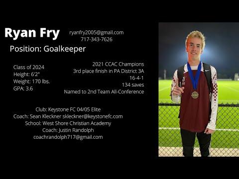 Video of Ryan Fry GK Highlight Reel