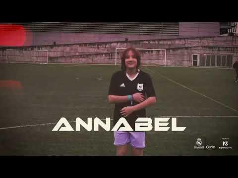 Video of Annabel Real Madrid Camp Spain