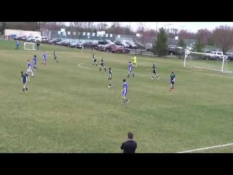 Video of Andrew Price goalkeeping, Class of 2022, spring 2019 highlights