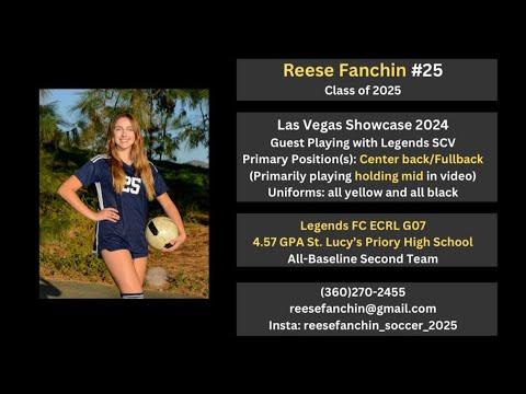 Video of 2025 Reese Fanchin Las Vegas Highlights 