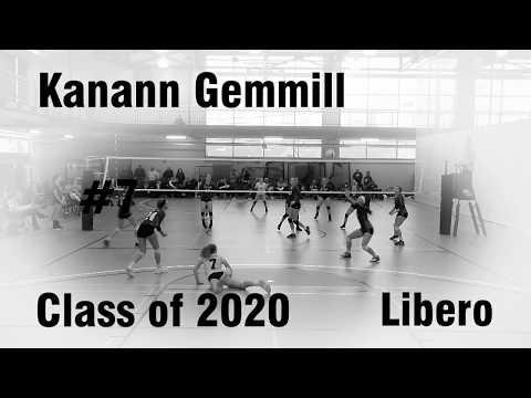 Video of #7 Kanann Gemmill - Libero - Class of 2020