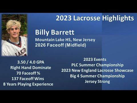 Video of Billy Barrett 2023 Freshmen Highlights