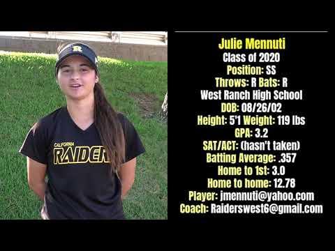 Video of Recruiting Video - Julie Mennuti