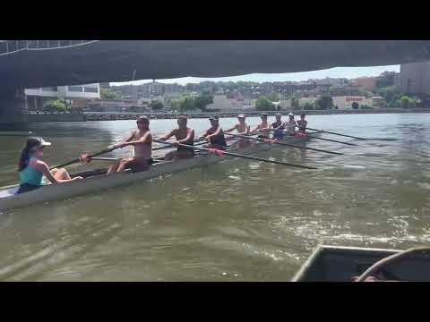 Video of Rowing at Columbia University at camp