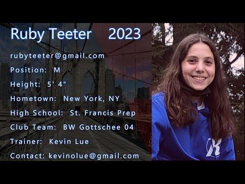 Video of Ruby Teeter '23 Spring Soccer Highlights 2022 (Part 2)