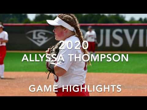 Video of Allyssa Thompson 2020 - Summer 2018 Highlights