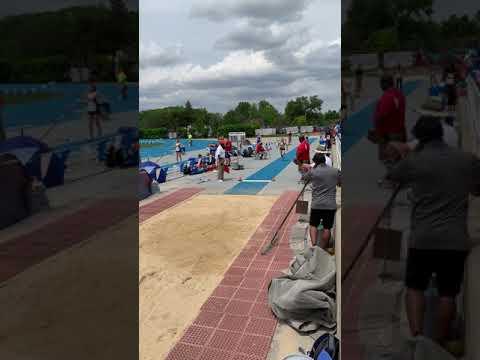 Video of 2019 Illinois State Long Jump - 18’ 10.25” (7th)