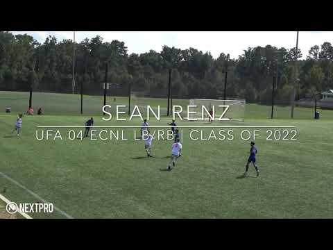 Video of Sean Renz - UFA ECNL 2020 Highlights
