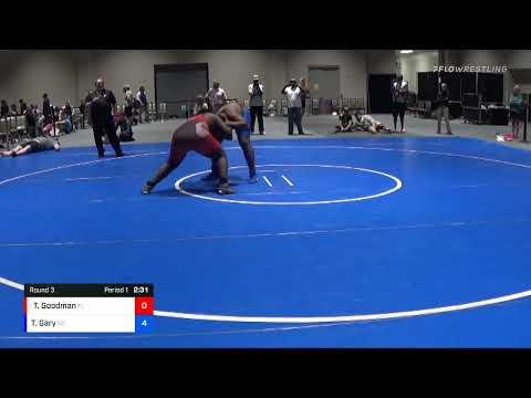 Video of 285 Lbs Round 3 - Terrance Goodman, FL Vs Trevquan Gary, NC E498