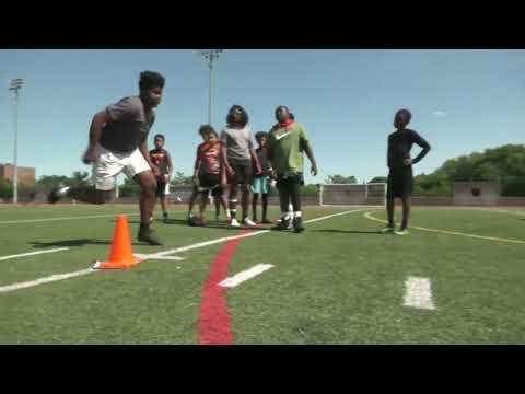 Video of Allentown Juneteenth Football Camp