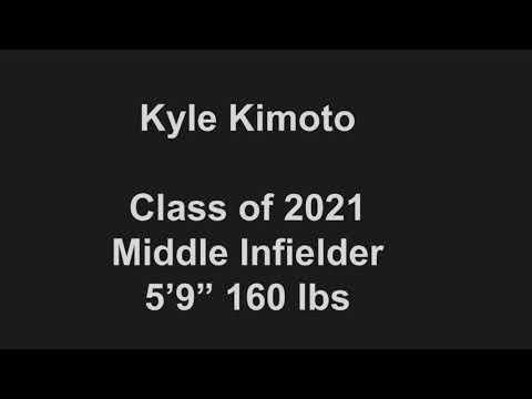 Video of Kyle Kimoto 2021 Middle Infielder Training Video