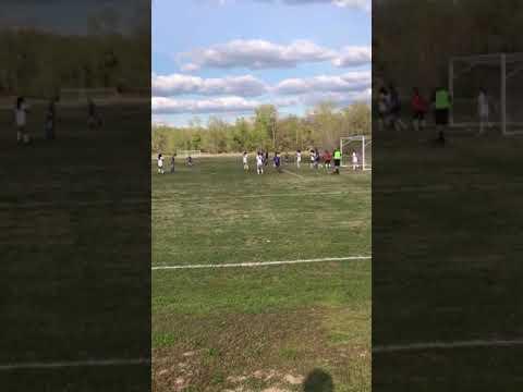 Video of corner kick assist