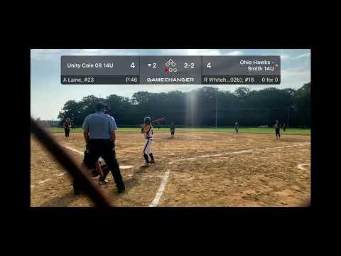 Video of pitching:strike out 