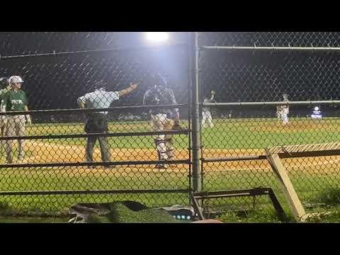 Video of pitching in 4th inning of Jr. Legion game 7/7/22