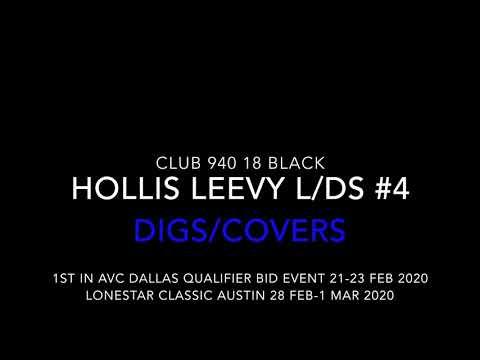 Video of #4 Hollis Club 940 18 Black Digs