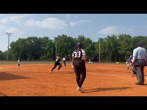 Video of 6/10/23 Tournament - Batted .700  (Triangle Lightning Black 16u)