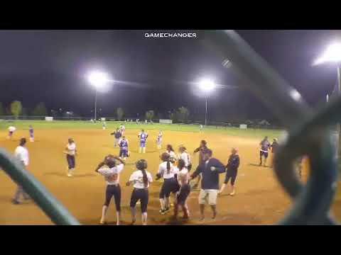 Video of Walk off, grand slam...travel Championship game....1 out, first pitch, tied
